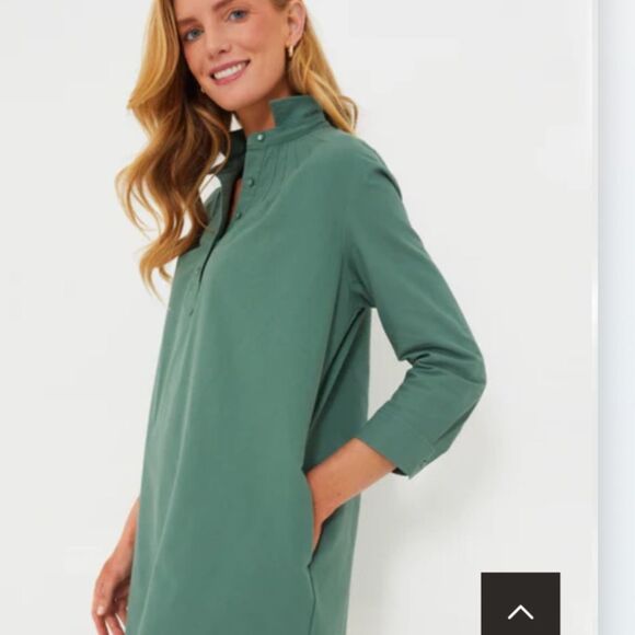 Tuckernuck Pomander Place Polly Shirt Dress size Medium- great used condition - Picture 5 of 14